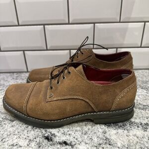 Vintage Fender Footwear branded Stage Suede‎ Loafers Men SZ 8 Guitar Pick